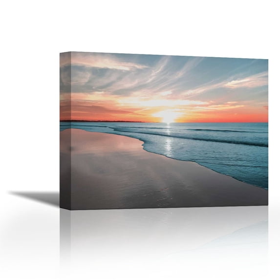 Relaxing Morning - Contemporary Fine Art Giclee on Canvas Gallery Wrap - wall d?cor - Art painting - 27 x 22 Inch - Ready to Hang