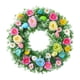 thumbnail image 2 of Guirnalda de flores artificiales, colorida corona de primavera y verano, corona decorativa para puerta. 45 centímetros, 2 of 5