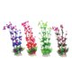 thumbnail image 1 of Decoración de plantas de acuario simulación hermosas plantas artificiales para peceras fácil limpieza 4 piezas de base de cerámica colorida para acuario de oficina ANGGREK Otros, 1 of 8