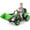 Green, variant on JOYLDIAS 12V Battery Kids Ride On Excavator Electric Digger 3 Speeds w/Remote Control, Bluetooth, Music, LED Lights (Green)