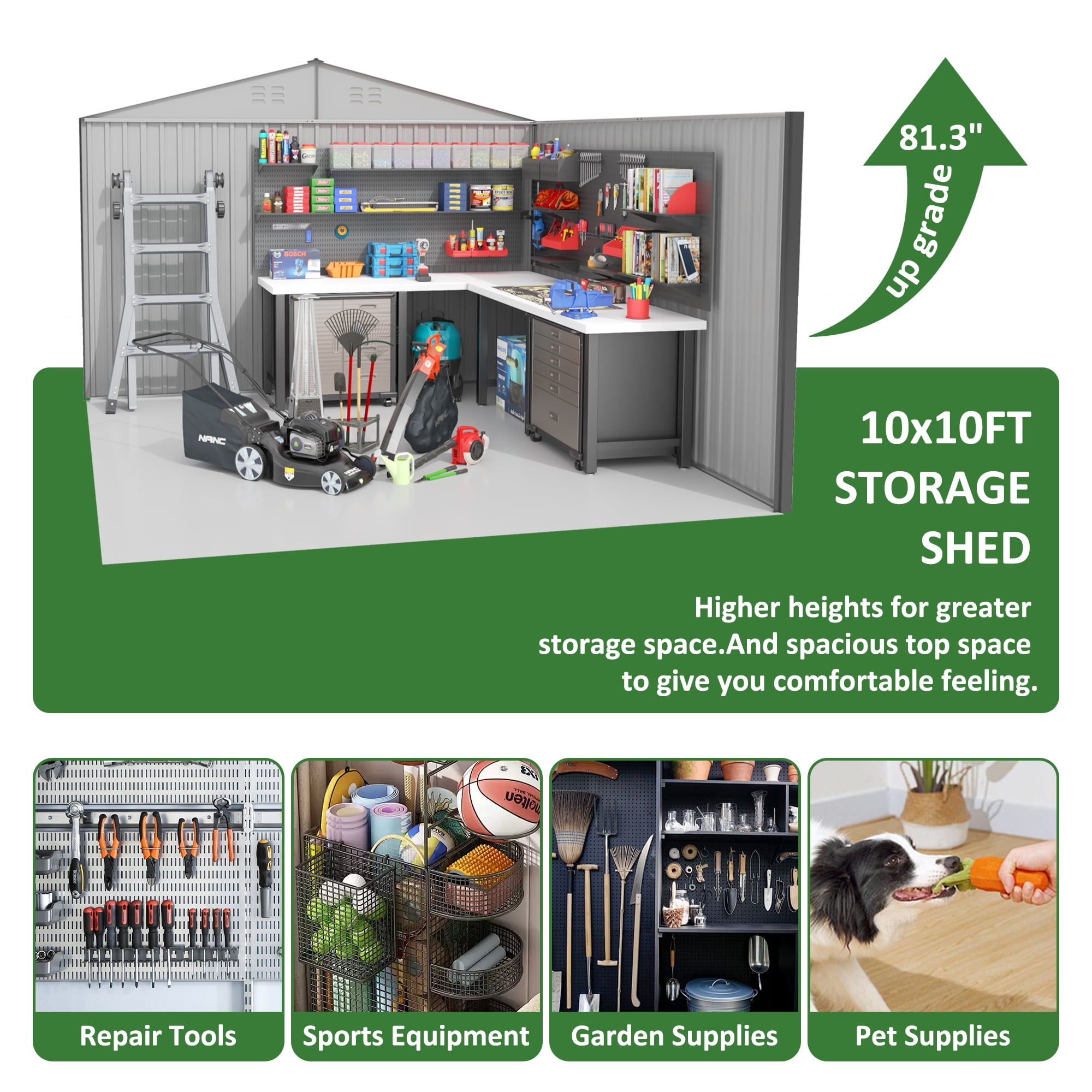 Walmart Black Friday Deals 2025 - NETAJE 10'x10' Outdoor Metal