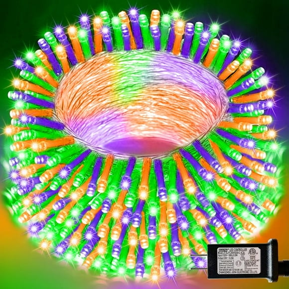 Cadena de luces LED LAMPHOME, 20 m, 200 LED, decoración de Halloween