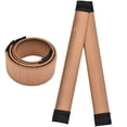 thumbnail image 3 of Paquete de 2 herramientas para peinar el cabello de las mujeres y las niñas Donut Hair Bun Maker French Twist Hair Bun Styling Braid Holder Tool (perfecto para cabello largo y grueso) Marrón amarillento Sailing Electrónica, 3 of 5