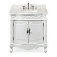 thumbnail image 3 of 32" Benton Collection Fiesta Antique Victorian Classic Style White Bathroom Vanity CF-2873W-AW, 3 of 5