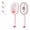 Pink, variant on All in One Misting Aqua Detangler Brush, Electric Spray Air Cushion Massage Comb, Self-Clean Hair Brush with Water Spray, Scalp Oil Applicator, Steam Brush for Curly Wavy Hair (Beige) (Purple)