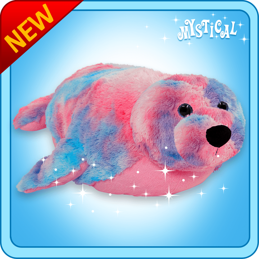 My Pillow Pets Large MYSTICAL SEAL 18" inches Colorful Plush Soft Toy Gift NEW 