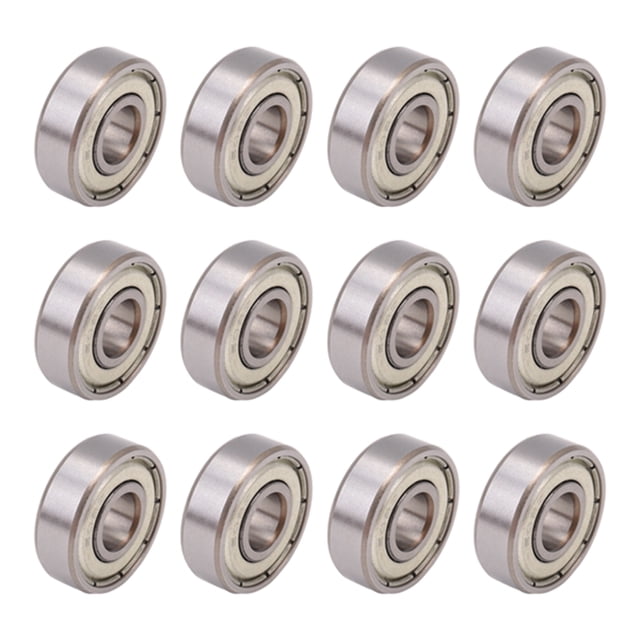 12 Piezas 608Z 22 Mm X 8 7 Rodamiento RíGido de Bolas una Hilera