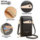 thumbnail image 3 of Bolsa de mensajero Horizontal para mujer, nueva tendencia de Pu, bolso Simple de gran capacidad para teléfono móvil para estudiantes, 3 of 5