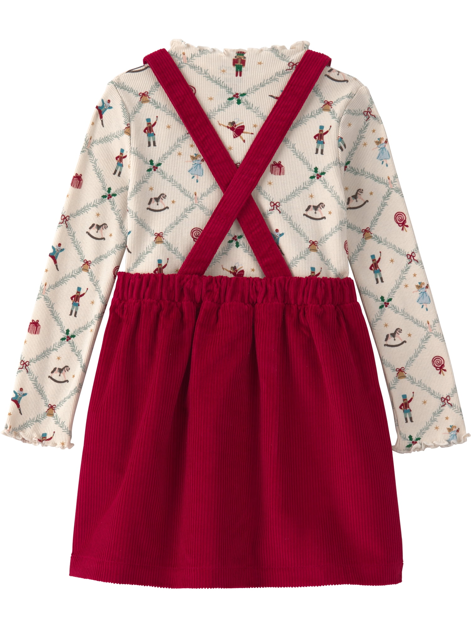 Carter's Child of Mine Baby and Toddler Girl Holiday Outfit Set, 2-Piece, Sizes 12M-5T
