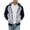 Light Gray, variant on HGIEYS Men's Full-Zip Hoodie Sweatshirt Jackets Contrast Hoodies Lightweight Sweatshirt Color Block Jacket Coats