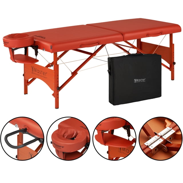 Master Massage 25 Pouces Fairlane Sports Ensemble de Table de Massage Portable