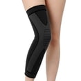 thumbnail image 4 of Mangas de compresión para piernas con correas elásticas para baloncesto, fútbol, dolor de rodilla, ejercicio, 4 of 5
