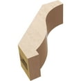 thumbnail image 6 of Ekena Millwork 3"W x 8"D x 8"H Baker Rough Cedar Woodgrain TimberThane Knee Brace, Primed, 6 of 6