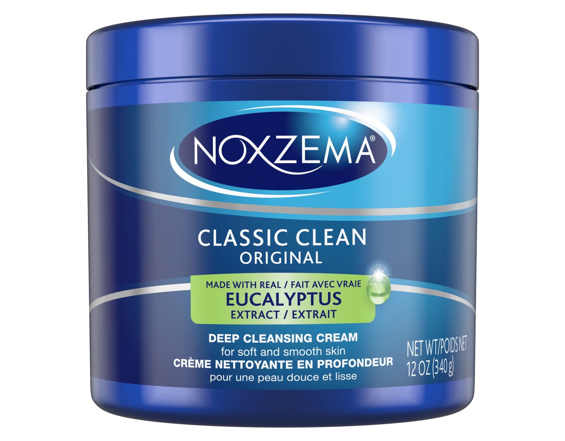 Noxzema Original Deep Cleansing Cream 12 oz, Eucalyptus, Removes