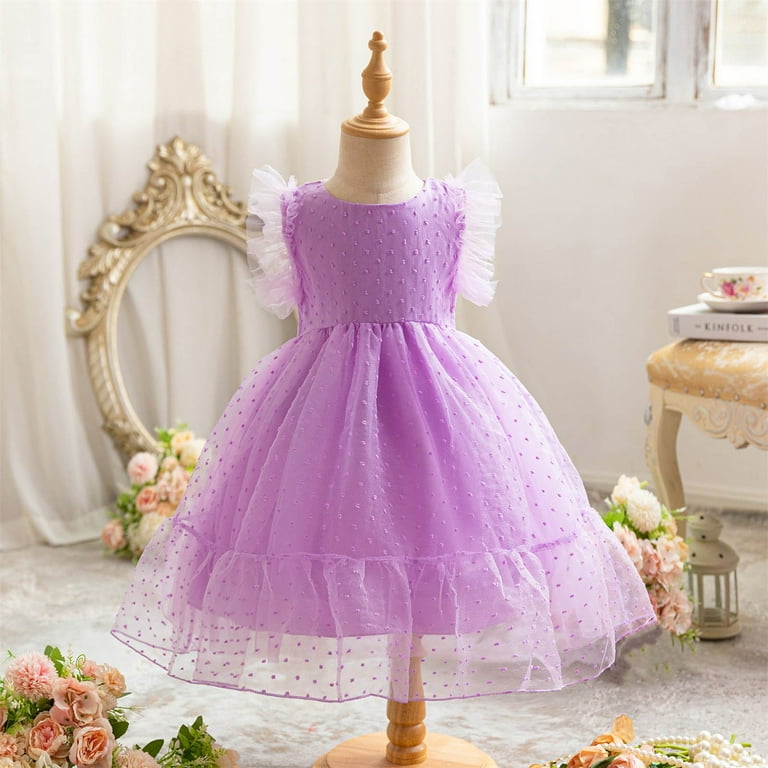 cute dresses for birthday party Luxury Cute Baby Girl Formal Dresses Toddler Birthday Party Ball Gown main image 1