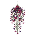 thumbnail image 2 of YiJuHui Artificial Morning Glory Garland, Realistic Silk Flower Hanging Vine, Fade-Proof Waterproof Outdoor Decor for Garden Wall Basket Patio Wedding Arch Home, 2 of 6