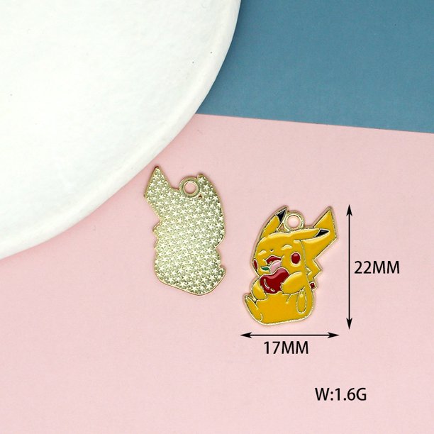 Muñeca De Dibujos Animados DIY Accesorios De Aleación Pokémon Colgante De Aceite Goteo Joyería