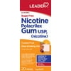 Leader Nicotine Gum, 4mg, Sugar Free, Fruit, 20 ct 096295133806C615