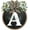 A, variant on Circular Surname Front Door Welcome Sign - 26 Letter House Wreath, Front Porch Decorations, Year-Round Home Decor