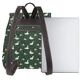 thumbnail image 3 of Fuzoiu Colorful Mallard Duck Print Women's Leather Backpack,Backpack in Leather with Adjustable Strap,College Bookbag for School,Work Business Backpack, 3 of 4