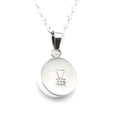 thumbnail image 3 of Collar Zvezda Rivoli color Scarlet plata .925 Zvezda ZCO-RIV14-SCA, 3 of 5