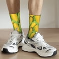 thumbnail image 6 of Fotbe Corn 1 Pattern Long Socks for Men & Women – Breathable & Stretchy Compression Socks, Ideal for Running, Travel, and Everyday Wear Size 5-11, 6 of 6