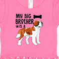 thumbnail image 3 of Inktastic My Big Brother is a Saint Bernard Gift Baby Girl Dress, 3 of 4