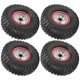 thumbnail image 4 of 4 Uds llantas Beadlock neumático de goma 1/10 coche trepador de control remoto para Hsp/Tamiya/Axial SCX10 D90White, 4 of 8