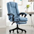 thumbnail image 2 of Simple Office Chair Oficina Home Lifting Swivel Cloth Fabric Computer Chair Massage Function Gaming Chair Silla Furnitures My Lux Decor Round, 2 of 12
