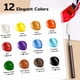 thumbnail image 5 of Set de pintura acrílica Color More, 12 colores, 500 ml, no tóxico, 5 of 8