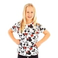 thumbnail image 3 of Disney Girls Mickey & Minnie Mouse All-Over Print T-Shirt, 3 of 3