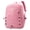 Pink, variant on Mesh Backpack Heavy Duty Breathable Lightweight See Through Backpack for School, Beach, Swim, Sports, Travel