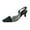 Black, variant on Zora Women Wide Width Evening Dress Slingback Shoes BLACK 5