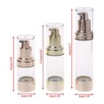 thumbnail image 3 of Empty Cosmetic Airless Bottle Plastic Treatment Pump Travel Bottles 15/30/50ML, 3 of 3