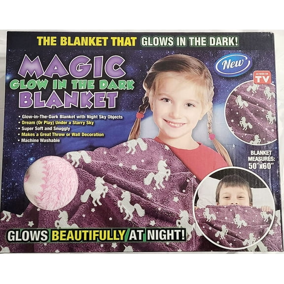 Magic Glow In The Dark Blanket 50" x 60"