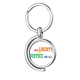 thumbnail image 1 of LGBT bandera del Arco Iris la libertad y la justicia Rotating keychain Metal Keyring Holder, 1 of 2