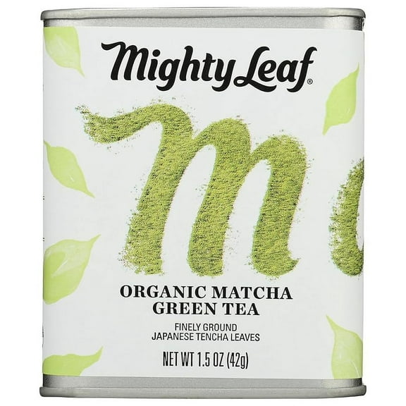 MIGHTY LEAF Organic Matcha Green Tea, 1.5 OZ ( Pack of 2 )