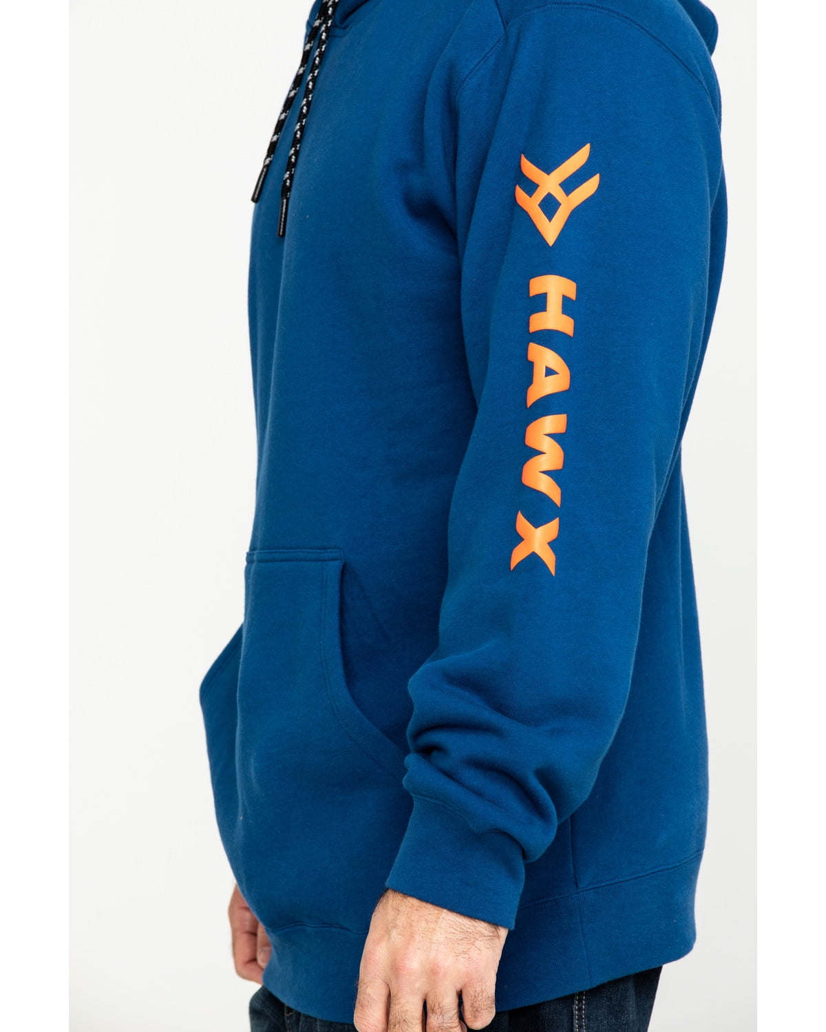 特別価格 Hawx Men's Logo Sleeve Performance Fleece Hooded Work WorkUtility&SafetyClothing