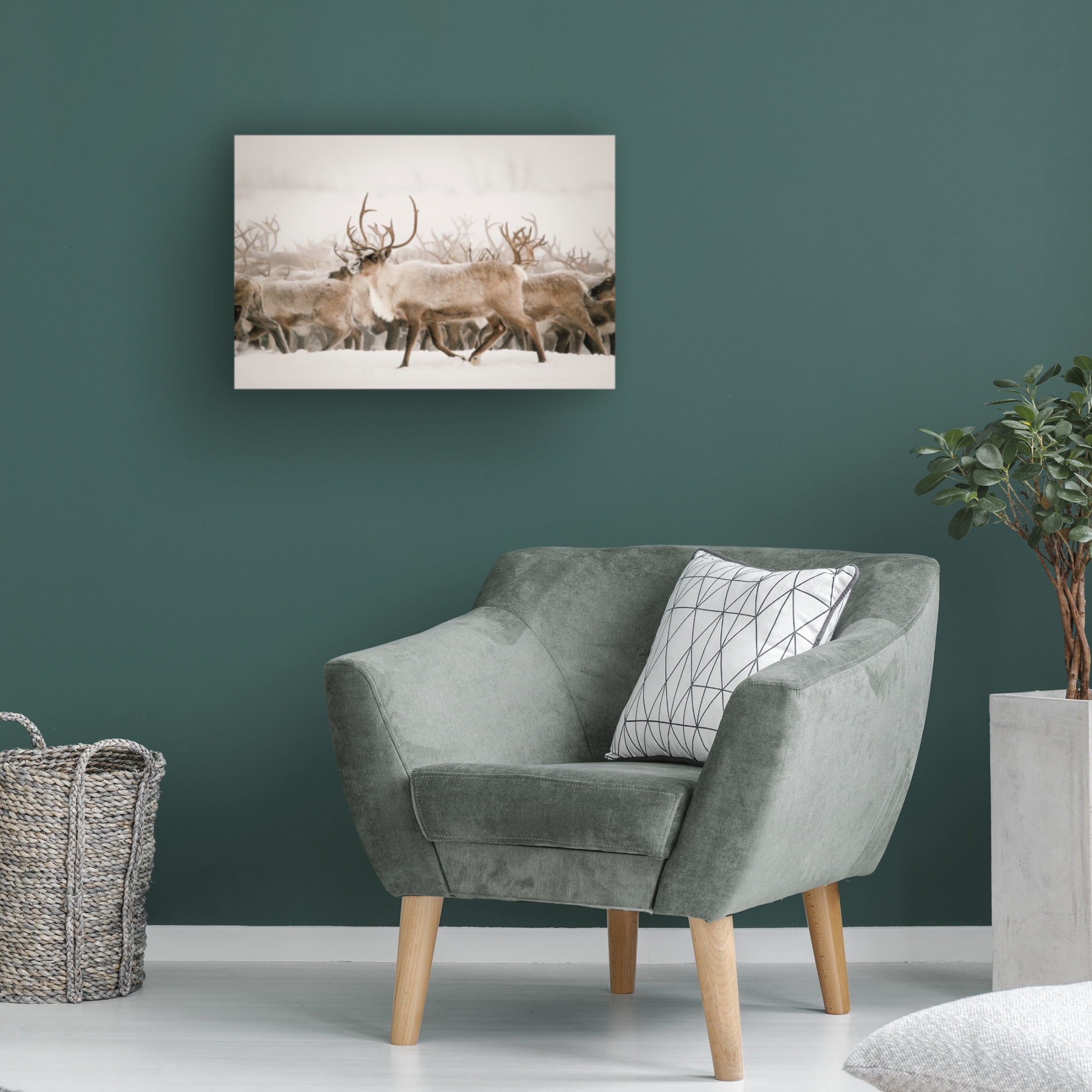 Canvas Wall Art - Krista Broadway 'Firth' Wall Art for Living Room, Bedroom, or Office Décor by Trademark Fine Art - 24 x 16 Inches