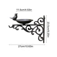 thumbnail image 3 of Hanging Bird Feeder,Vintage Cast Iron Hanging Wall-mounted Bird Feeder Patio Garden Outdoor Decoration for Small Birds Feeding Vibrantes Lifes, 3 of 6