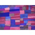 thumbnail image 1 of Ahgly Company Machine Washable Indoor Rectangle Transitional Dark Magenta Purple Area Rugs, 2' x 5', 1 of 7