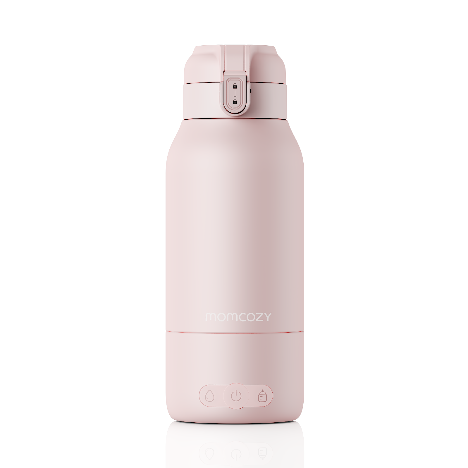 Momcozy Portable Water & Bottle Warmer, Light Pink photo 2