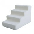 thumbnail image 1 of Yinanstore High Density Pet Steps Ladder, Cat Ramp Non Slip Dog Steps, Balanced Pet Steps for Sofa Small Dogs and Cats Couch High Beds White 4 Steps, 1 of 8