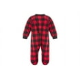 thumbnail image 5 of Family Pajamas Baby Matching Red Check Printed Footed Pajamas, Red, 18 Months, 5 of 5
