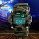 thumbnail image 5 of Reloj deportivo LED de camuflaje para niños, resistente al agua, digital, electrónico, casual, militar, reloj deportivo para niños con banda de silicona, alarma luminosa, cronómetro, 5 of 5