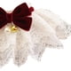 thumbnail image 5 of Collar de babero de encaje para mascotas, lindo lazo, suave, fácil de usar, cómoda bufanda con babero para decoración de perros y gatos, rojo vino M, 5 of 10