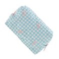 thumbnail image 4 of Unique Bargains 1 Pc Plaid Bow Makeup Bag for Travel Vacation Polyester Blue, 4 of 5