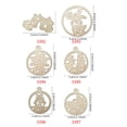 thumbnail image 4 of Tizuqe Carbon Steel Die Cut Embossing Die Cut Templates for Card Making Scrapbooking, 4 of 16