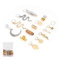 thumbnail image 2 of Anillos De Joyería Para El Cabello Anillos De Trenza Dreadlock Decorativos Ajustados Para Accesorios Colgantes Para El Cabello ANGGREK Otros, 2 of 8