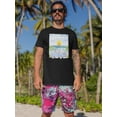 thumbnail image 2 of A Van In The Beach T-Shirt Men -Smartprints Designs, Male Medium, 2 of 4